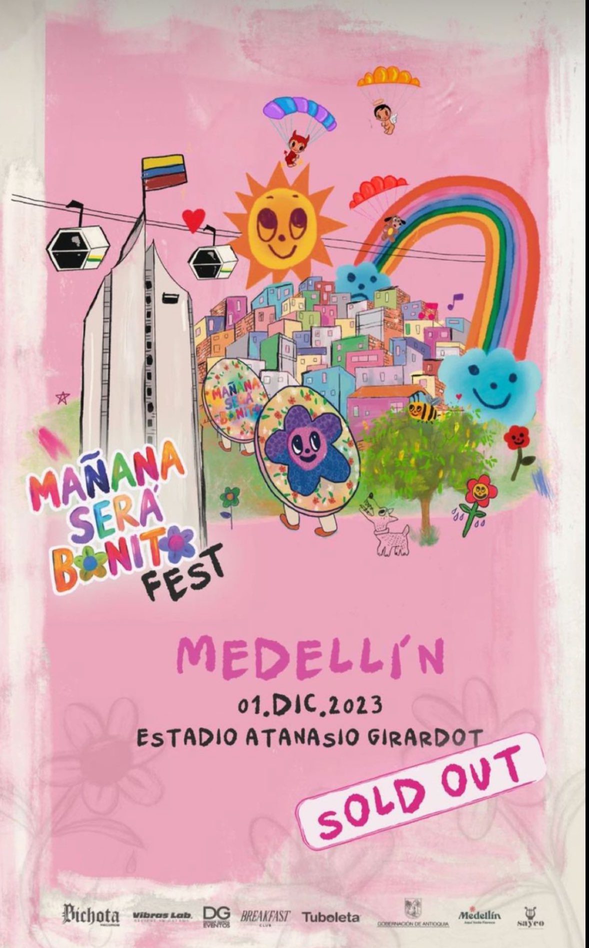 Mañana será Bonito Fest tiene segunda fecha en Medellín 2023