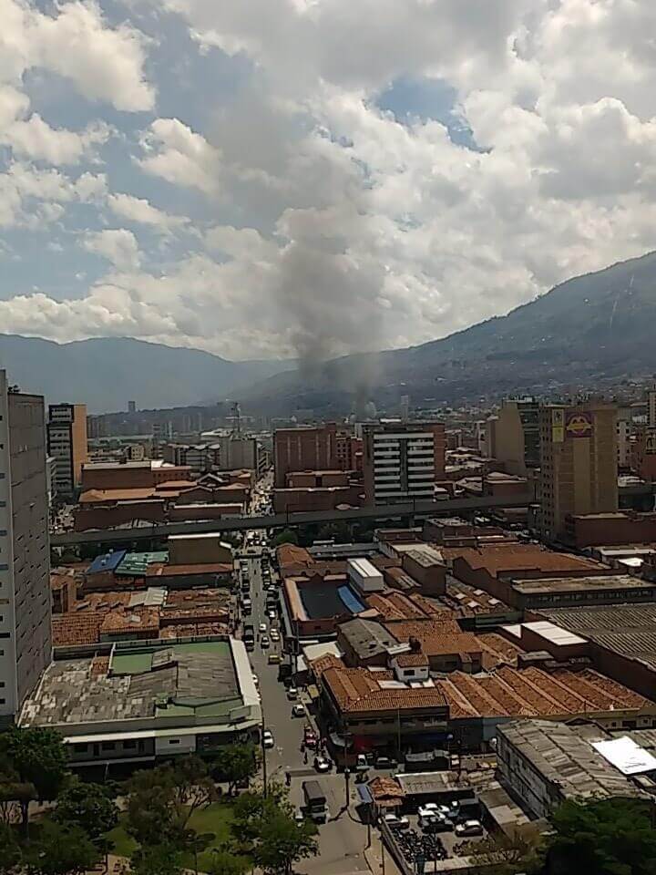 Incendio en El Hueco