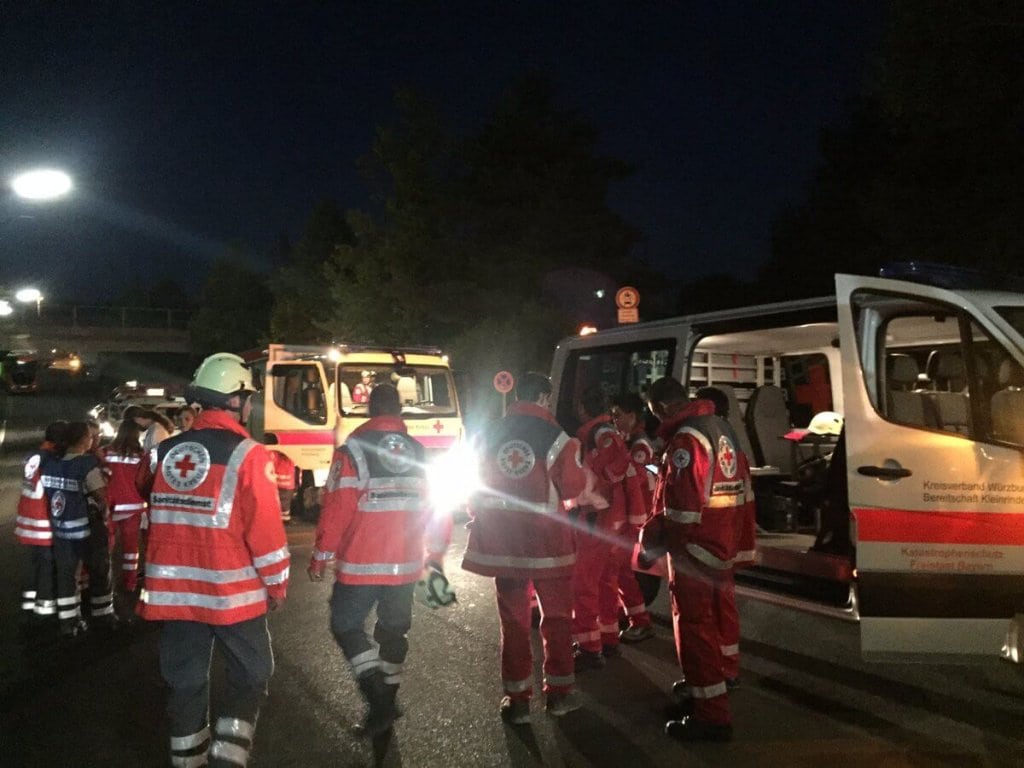 Ataque en Alemania, Hombre con un hacha