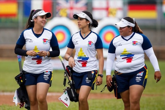 La Selección Colombia Femenina de Tiro con Arco se destaca a nivel mundial