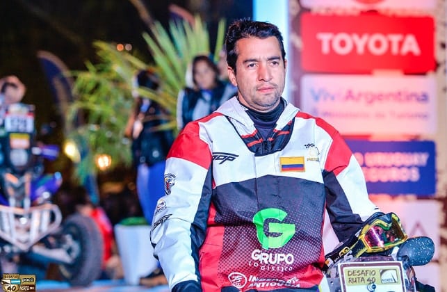 El piloto antioqueño Nicolás Robledo correrá el Rally Dakar 2018