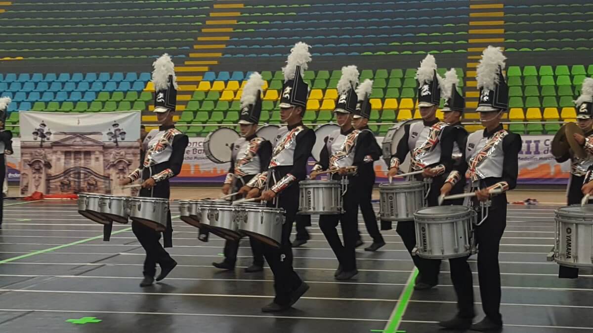 Doce bandas participaron en Medellín Marcha Musical