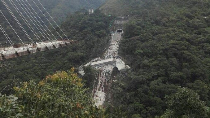 Colapso de puente en la vía Bogotá – Villavicencio dejó nueve personas fallecidas