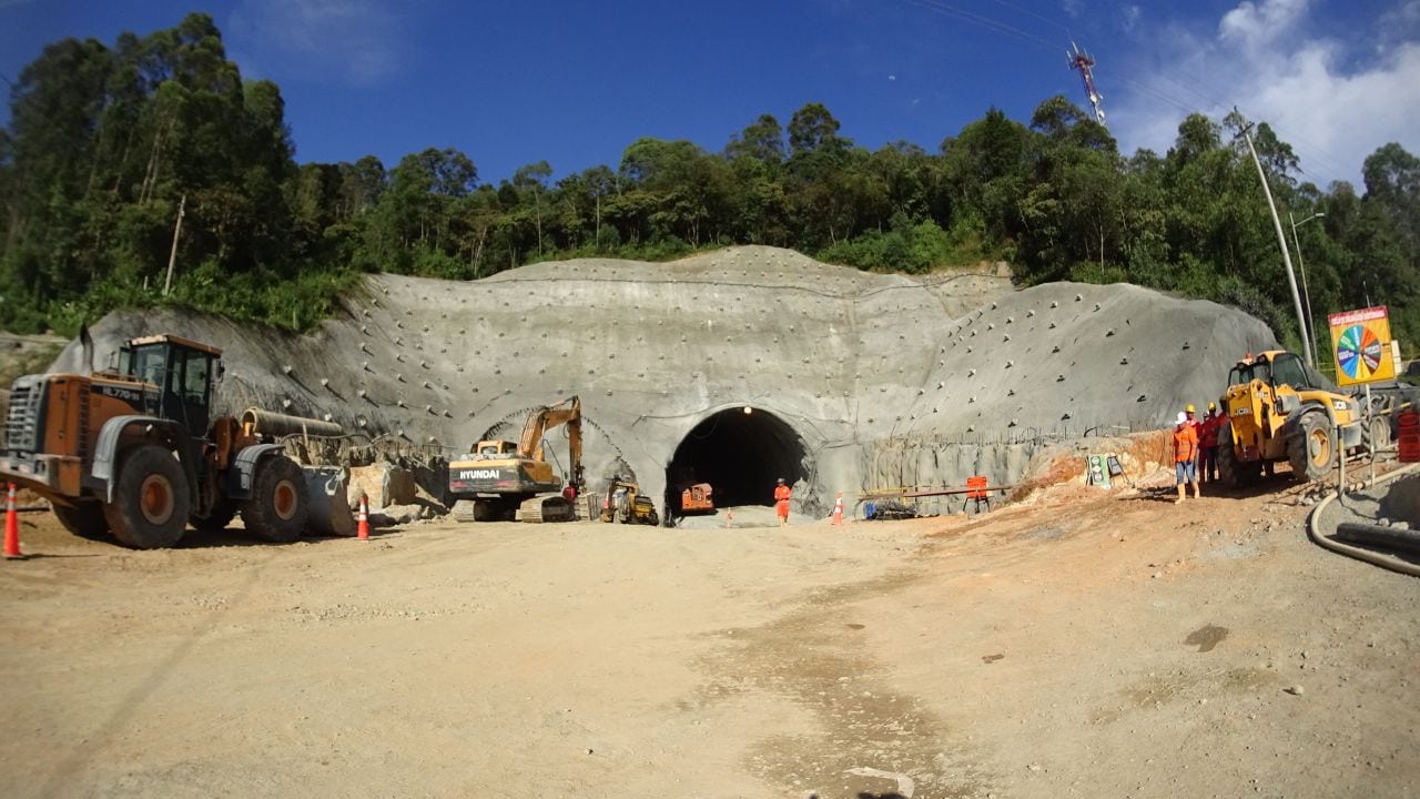 En diciembre de este año será inaugurado el Túnel de Oriente