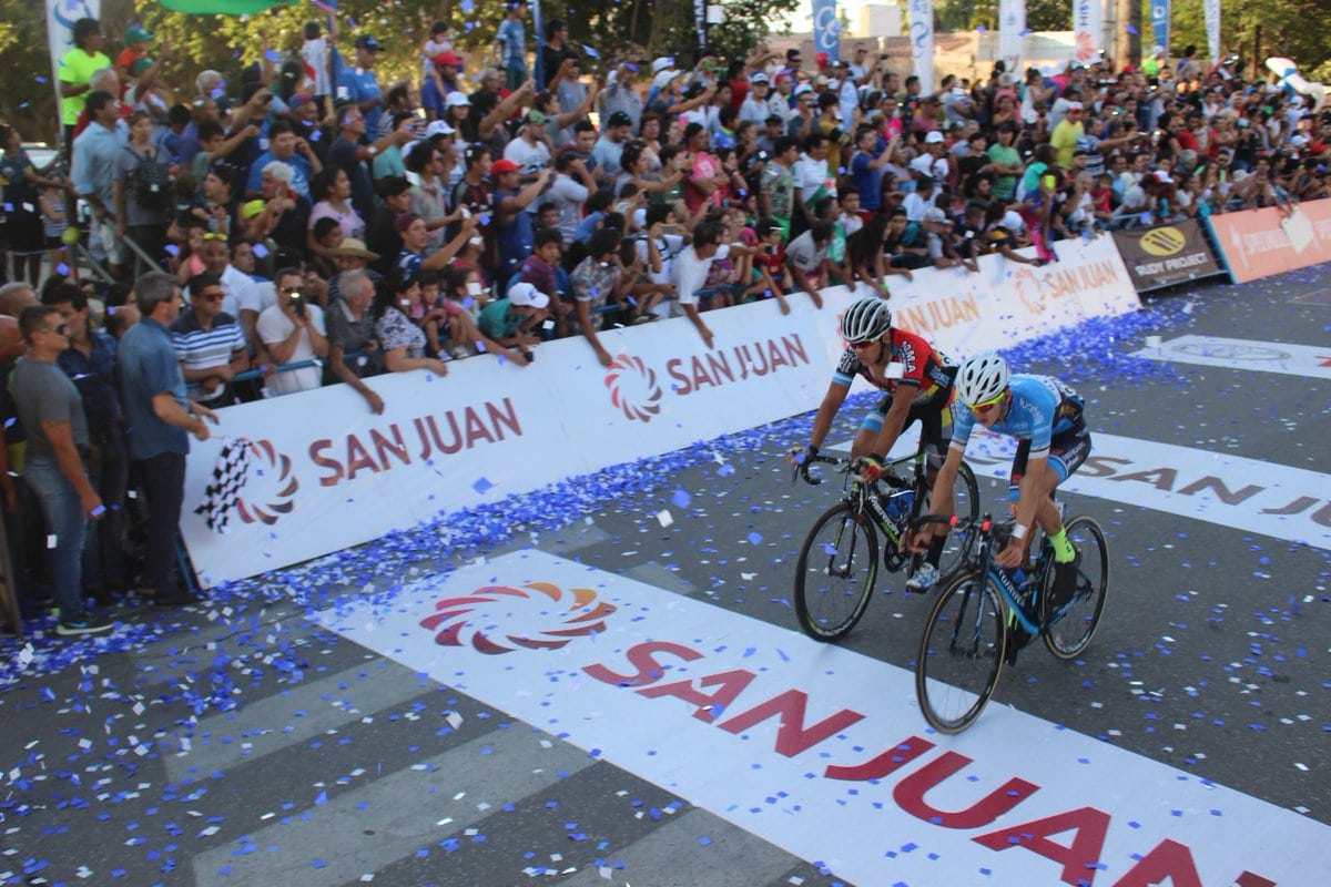 Óscar Sevilla se mantiene segundo en la general de la Vuelta a San Juan