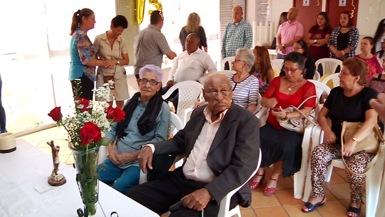 Luis Eduardo y Ernestina celebraron 75 años de matrimonio