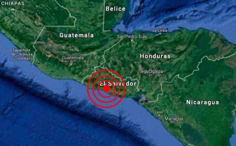 Un sismo de magnitud 6,0 sacudió la costa de El Salvador