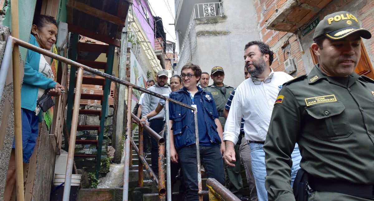 Defensor del Pueblo respaldó estrategias desarrolladas en la Comuna 13
