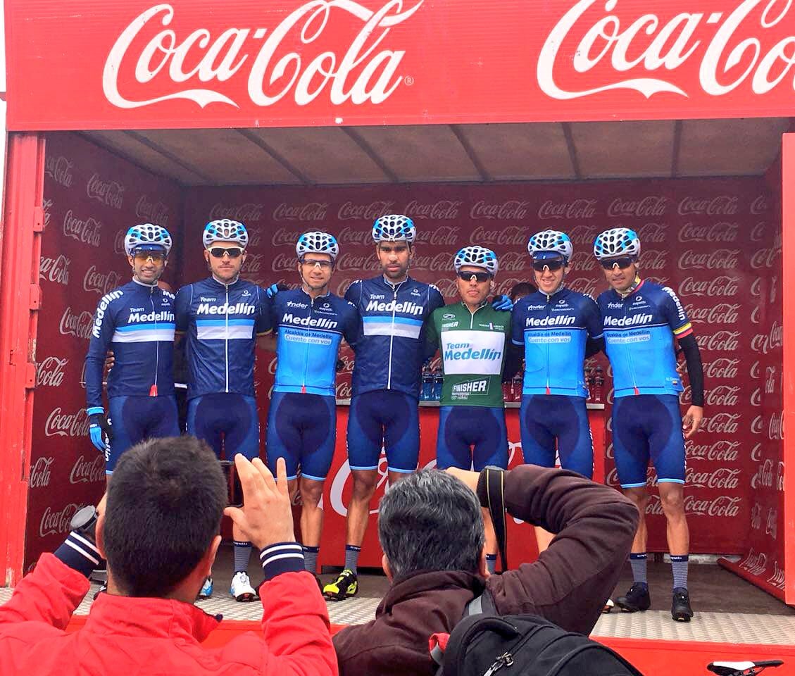 Team Medellín, nuevamente protagonista en la Vuelta a Asturias