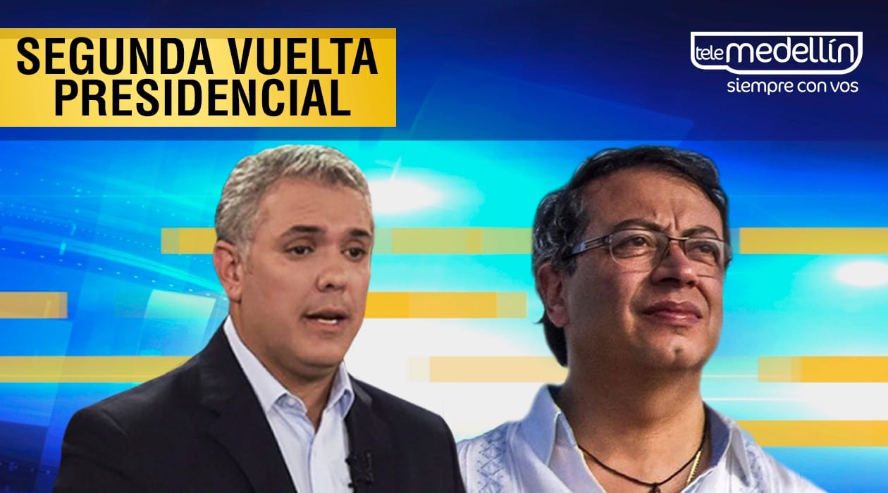 Iván Duque y Gustavo Petro, a segunda vuelta por la presidencia de Colombia