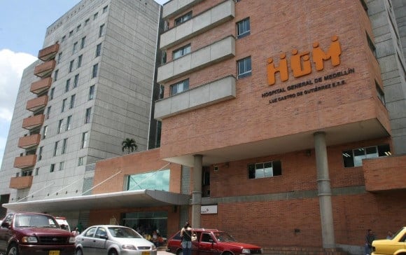 Bomberos controlaron conato de incendio en el Hospital General de Medellín