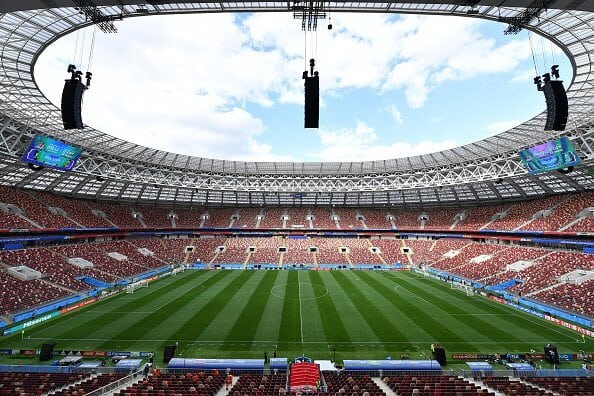 Así es el estadio donde se inaugurará el Mundial de Rusia 2018