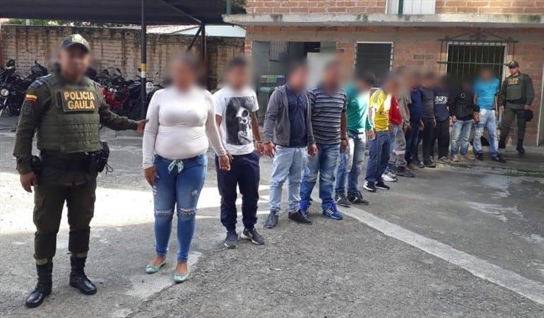 Autoridades capturaron a alias Guajiro y alias Queso en Antioquia