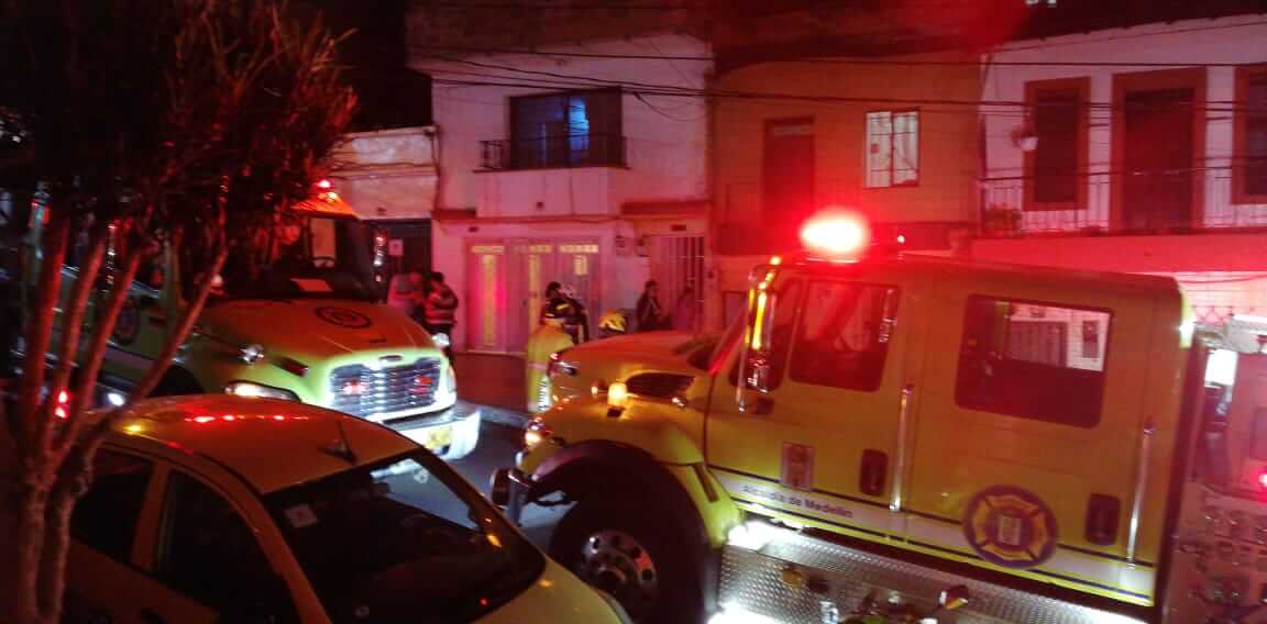 Bomberos atendieron incendio ocurrido en el barrio Campo Valdés