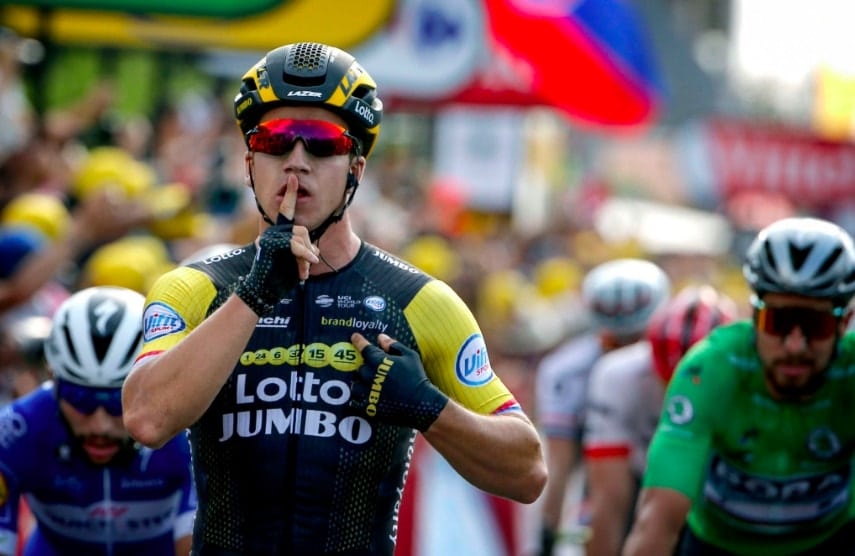 Dilan Groenewegen ganó la séptima etapa del Tour de Francia