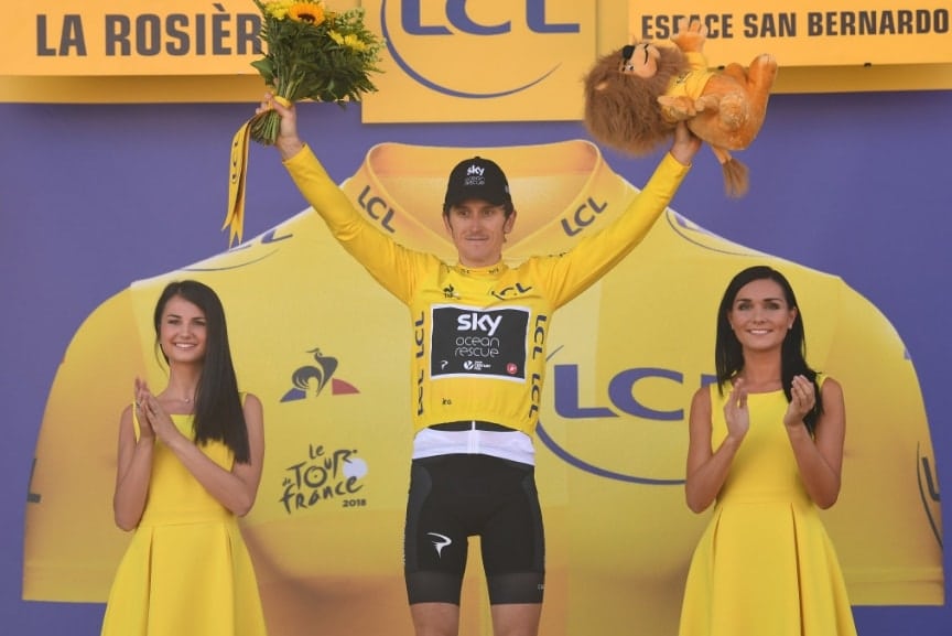 Geraint Thomas se quedo con la etapa 11 del Tour de Francia