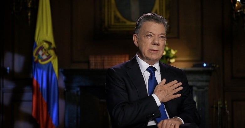 Con emotivo mensaje, Juan Manuel Santos se despidió de los colombianos