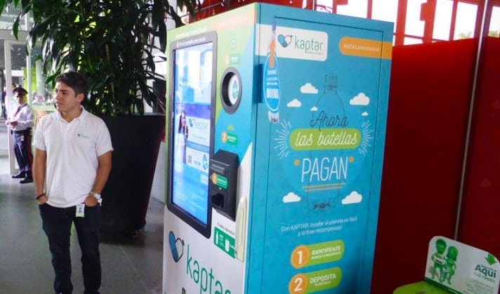 Kaptar, una experencia de reciclaje inteligente en Medellín