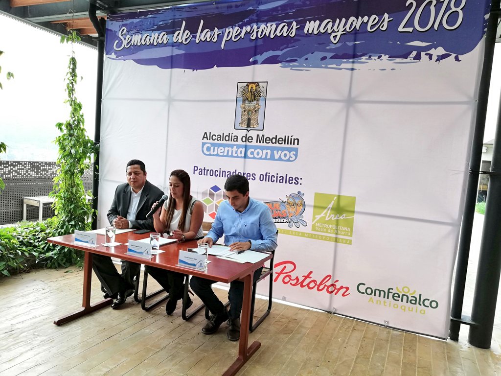 En Medellín se realizará la Semana de las Personas Mayores del 20 al 27 de agosto