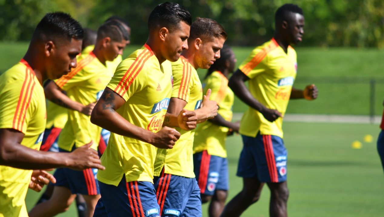 Colombia ya está en New Jersey para el encuentro contra Argentina