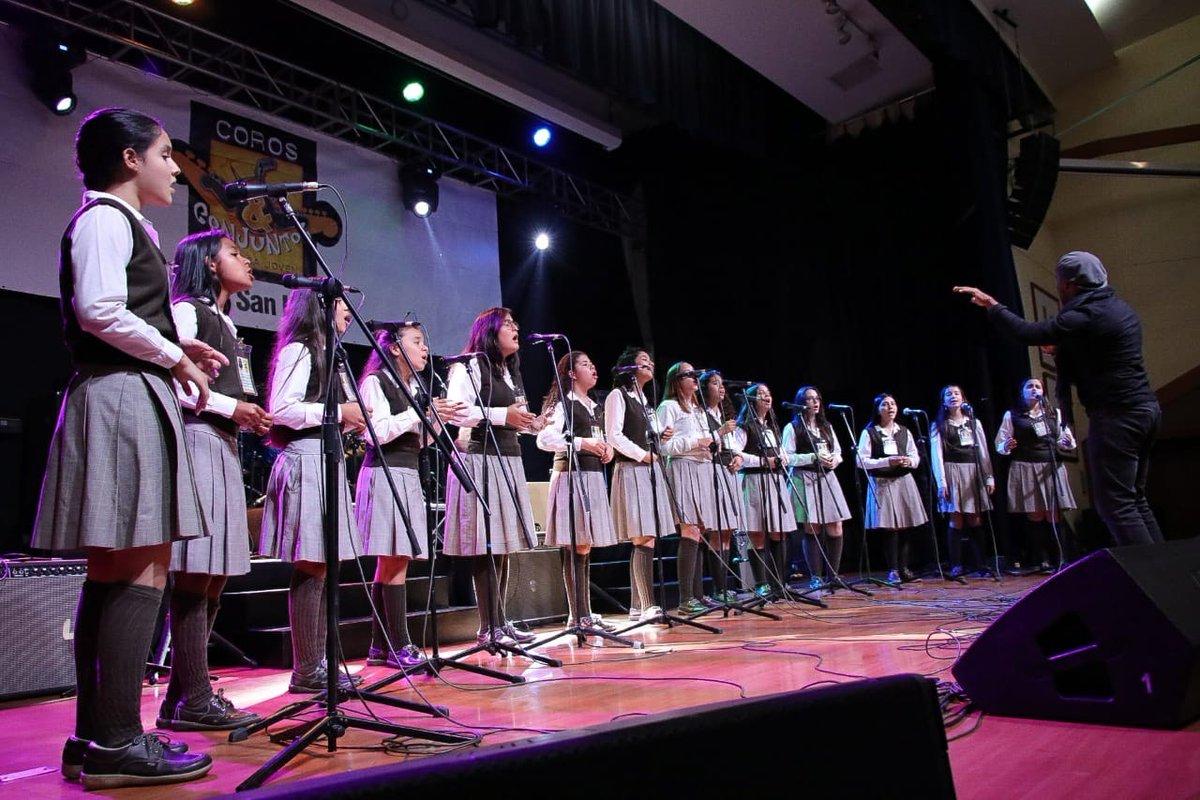Se realizó el Festival de Coros y Conjuntos en el Colegio San Ignacio