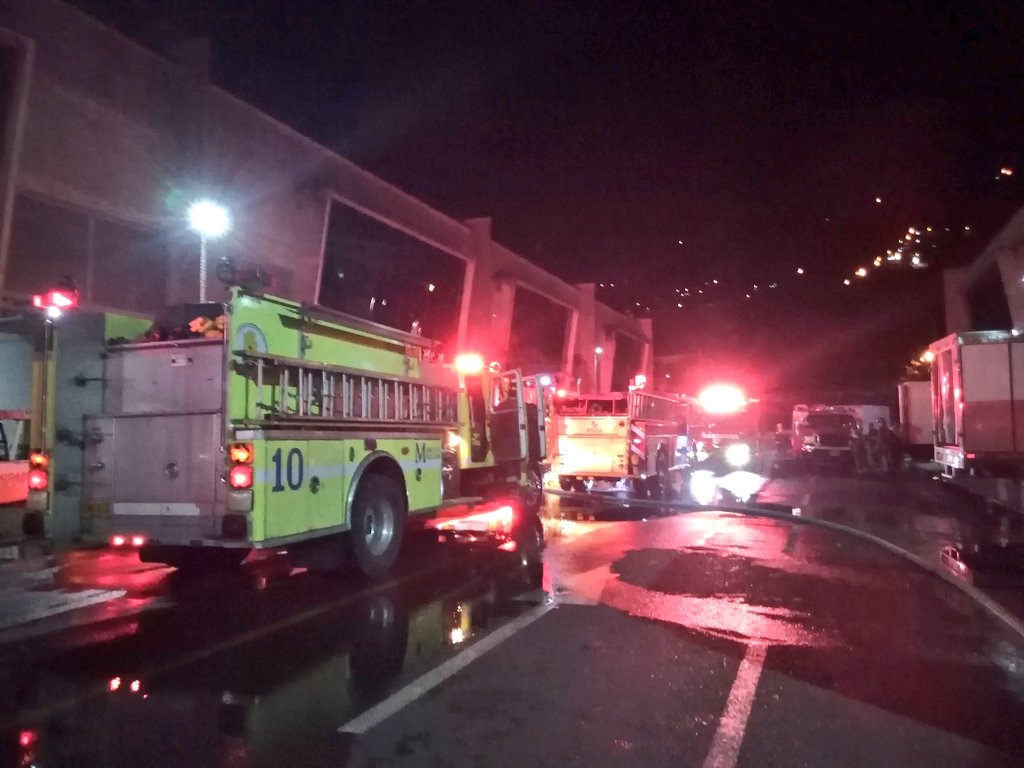 Bomberos controlaron un incendio ocurrido en Girardota