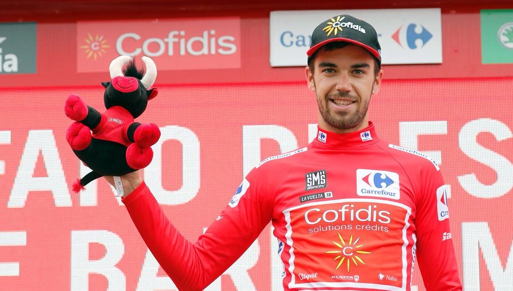 El español Jesús Herrada es el nuevo líder de la Vuelta a España