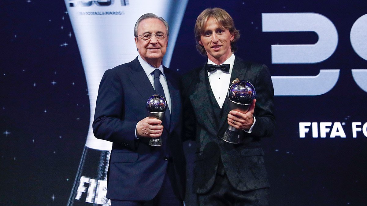 Luka Modric se llevó el premio The Best 2018 de la Fifa