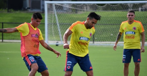 La Selección Colombia lista para enfrentar a Venezuela