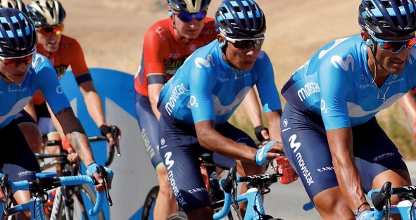 Nairo Quintana ascendió al tercer lugar en a general de la Vuelta a España