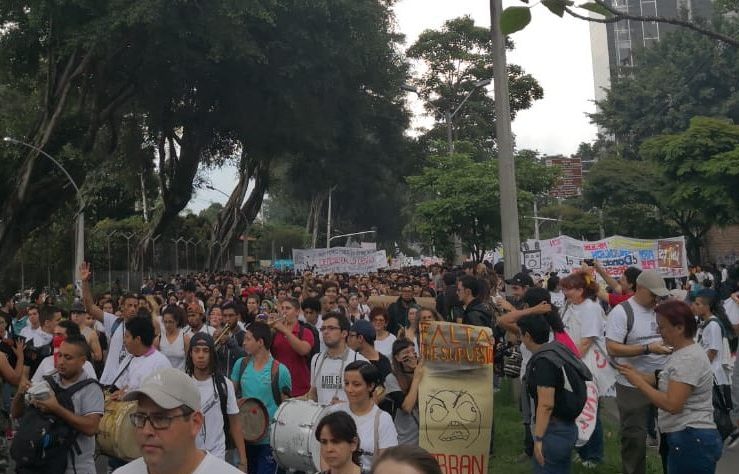Estos son los puntos de concentración en Medellín para este miércoles