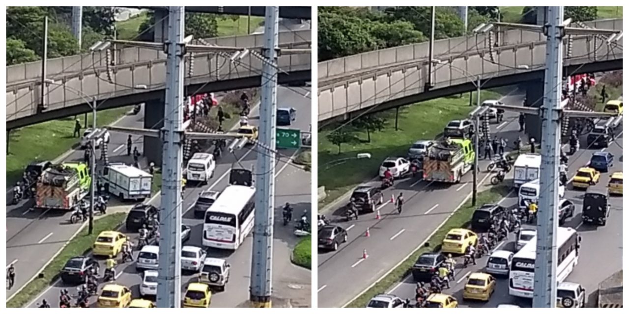 Motociclista falleció en accidente de tránsito en la Autopista Sur