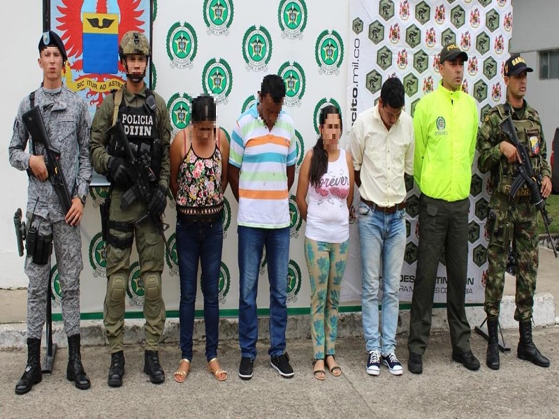 Capturados presuntos integrantes de las redes de apoyo del Eln
