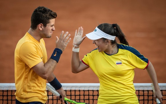 Dupla colombiana de tenis ganó medalla plata en Buenos Aires 2018