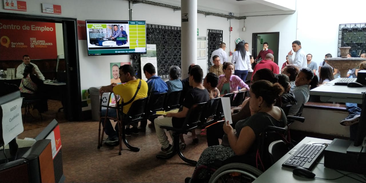 Se realiza jornada de empleo para personas con discapacidad en Medellín