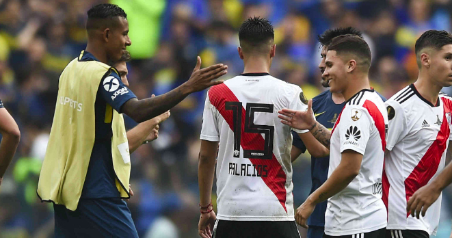 Cuatro jugadores colombiano estarán en la final de River y Boca