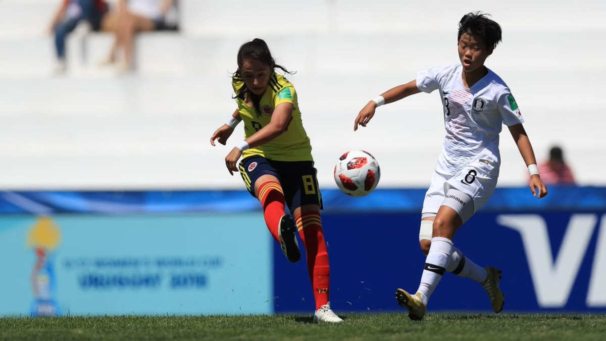 Selección Colombia Femenina empató con Corea del Sur y se despidió del Mundial Sub-17