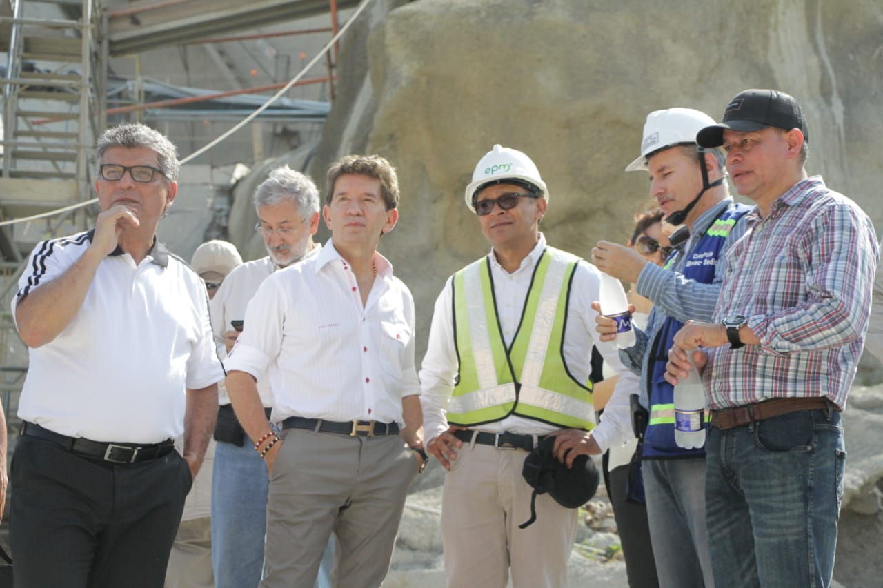 Gobernador de Antioquia destacó avances de proyecto Hidroeléctrico Ituango