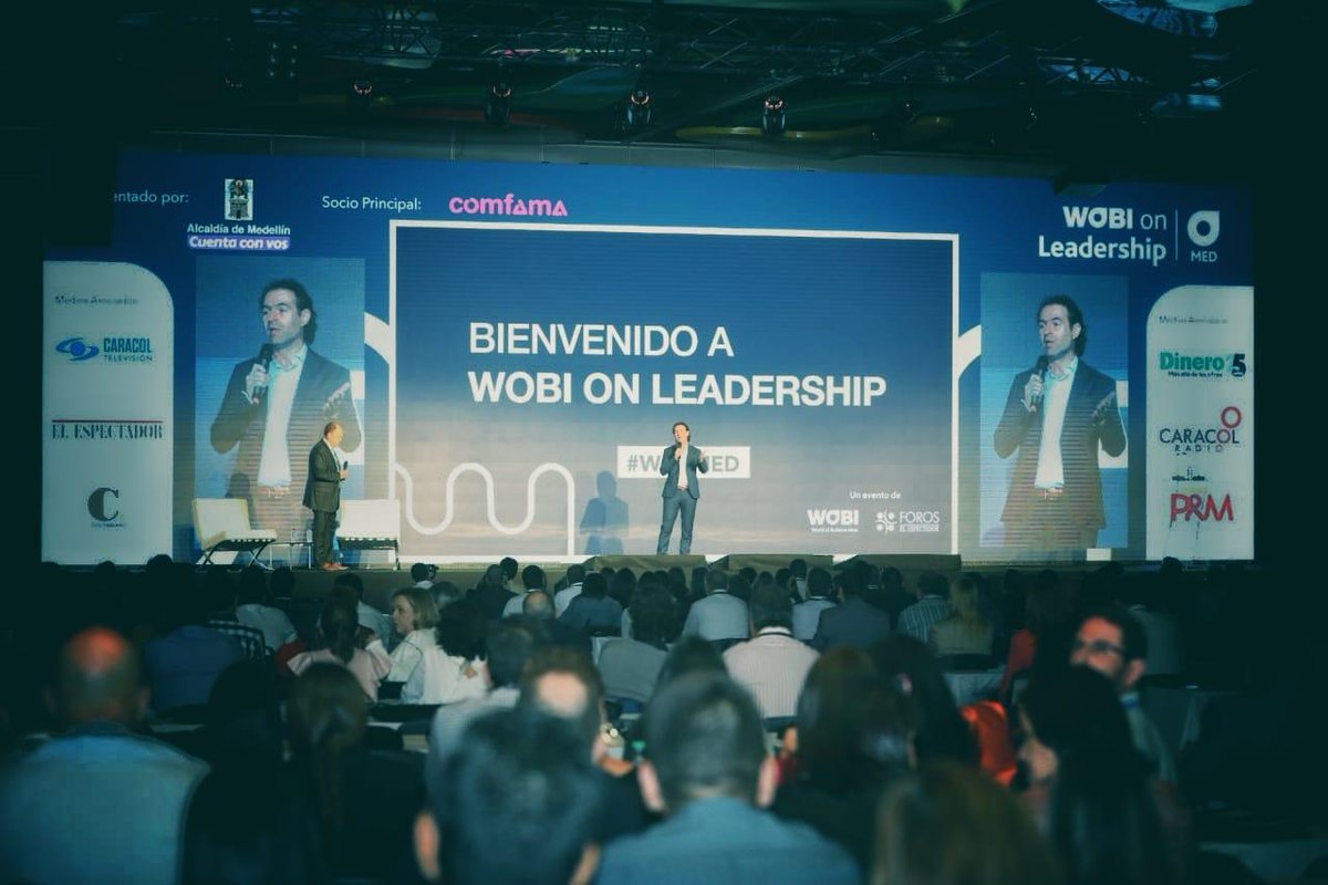 Comenzó en Medellín el Wobi On Leadership con presencia de líderes mundiales