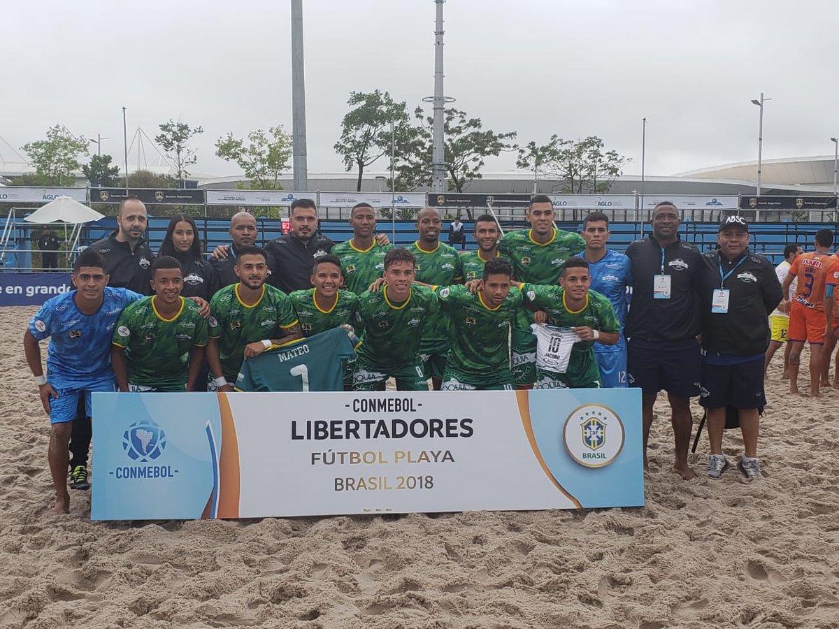 Recorrido internacional y el buen balance de Antioquia Beach Soccer en 2018