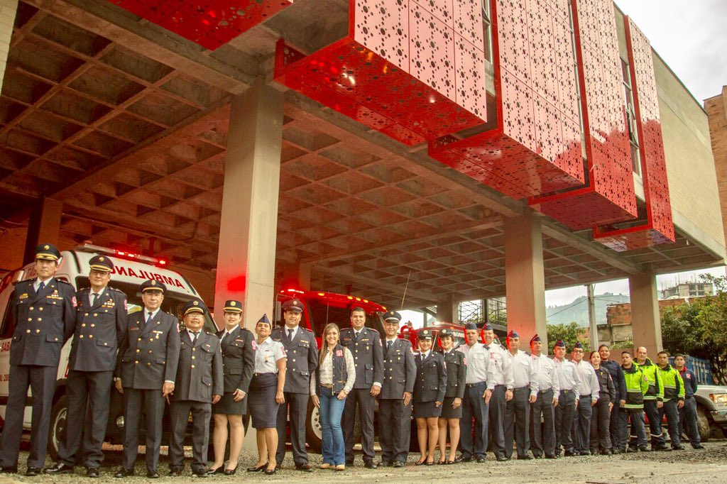 Fue inaugurada la nueva estación de bomberos de Sabaneta