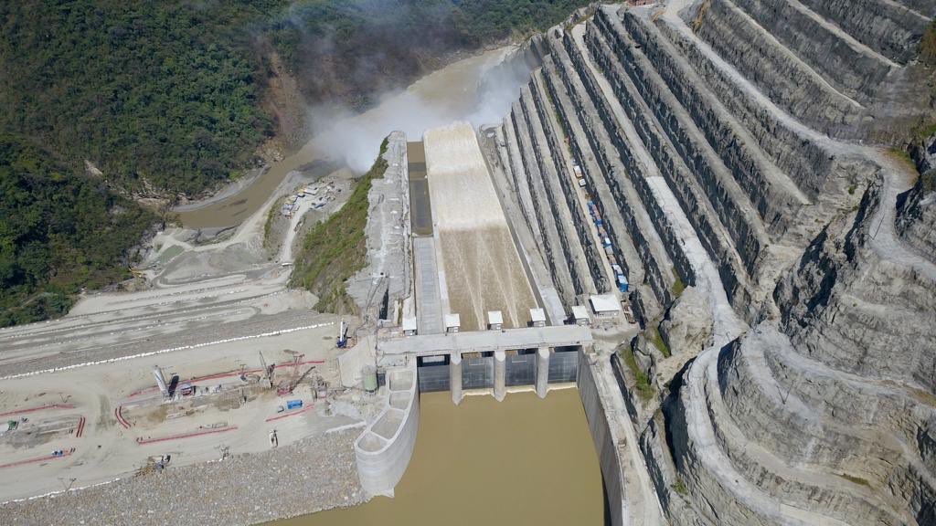 Avanza en un 82,3% el proyecto Hidroeléctrico Ituango