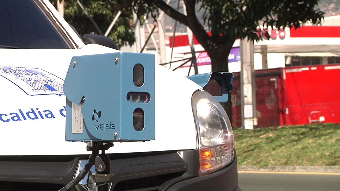 Inician pruebas con radar de fotodetección móvil en Medellín