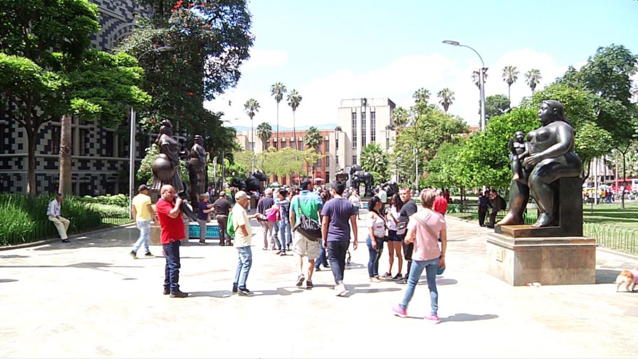 Plaza Botero, referente turístico en el centro de la ciudad