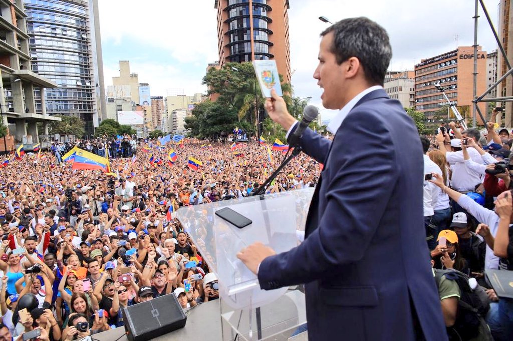 Comunidad internacional reconoció a Juan Guaidó como Presidente de Venezuela