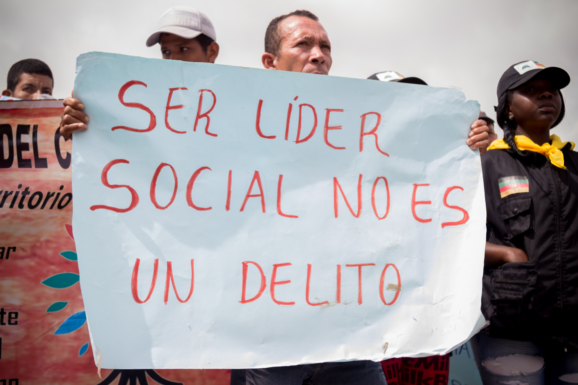 Primer puesto de mando para la protección de líderes sociales en Cauca