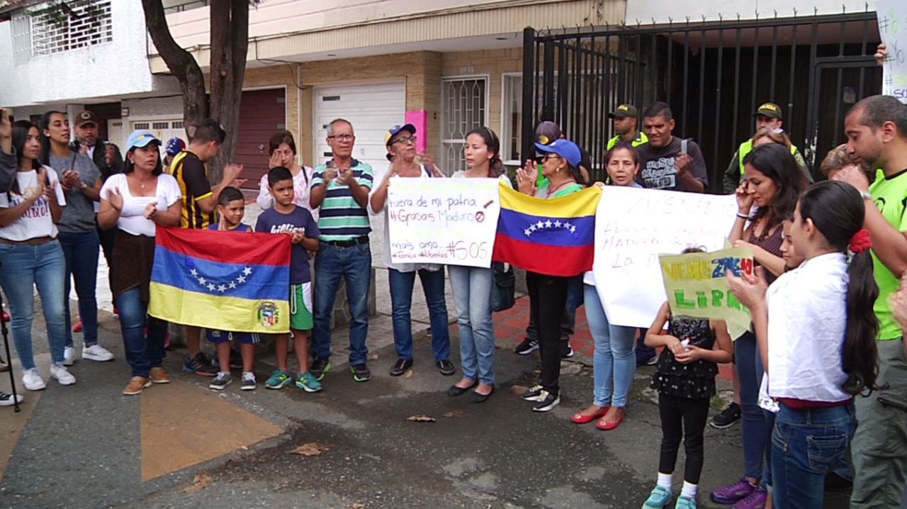 Venezolanos protestaron por posesión de Nicolás Maduro