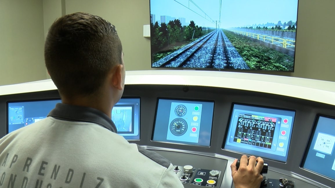 Ya funciona el nuevo simulador de conducción de trenes del Metro