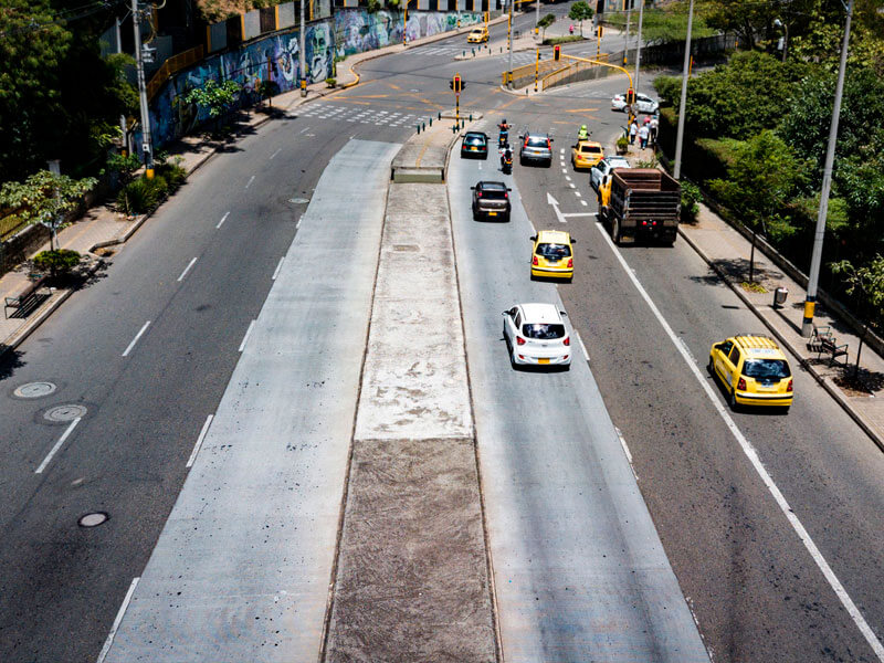Piden instalar semáforos en el tramo 2A del Metroplús de Envigado