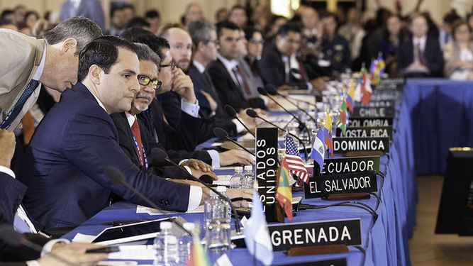 Comenzaron actividades previas a la Asamblea General de la OEA en Medellín